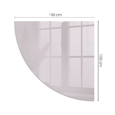 Sticlă securizată de protecție sub sobă trimestru Culoare violet deschis
