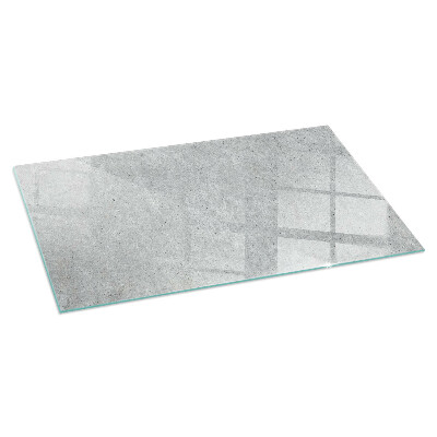 Protecție sub sobă dreptunghiulară Textură de beton brut