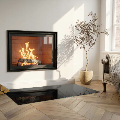 Protecție sub sobă dreptunghiulară Culoare Grafit închis