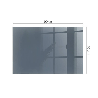 Protecție sub sobă dreptunghiulară Culoare Albastru închis