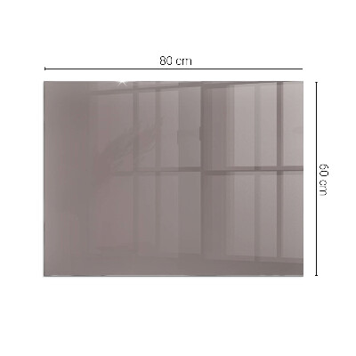 Protecție sub sobă dreptunghiulară Culoare bej
