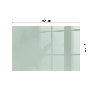 Protecție sub sobă dreptunghiulară Culoare Verde Deschis