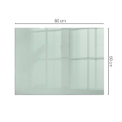 Protecție sub sobă dreptunghiulară Culoare Verde Deschis