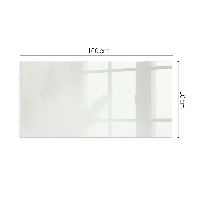 Protecție sub sobă dreptunghiulară Culoare Fildeș