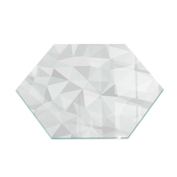 Protecție sub sobă hexagonal Abstracție geometrică în forme