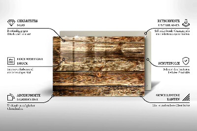 Coaster de lumânări mormânte Textura lemnului scânduri