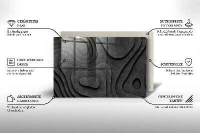 Coaster de lumânări mormânte Forme de piatră 3D