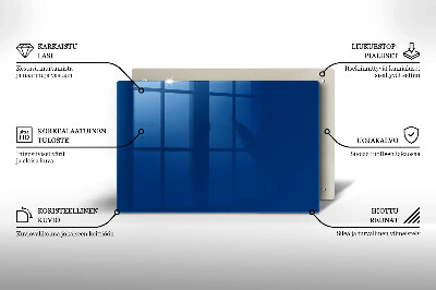 Coaster de lumânări Culoare albastru