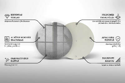 Coaster de lumânări mormânte rotundă Fundal textură beton