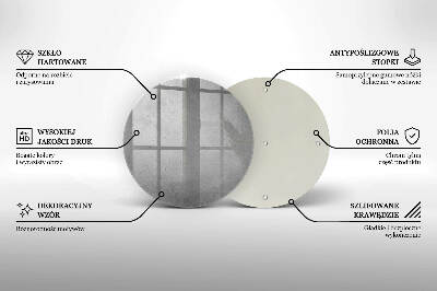 Coaster de lumânări mormânte rotundă Fundal textură beton