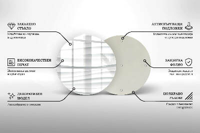 Coaster de lumânări mormânte rotundă Textură modernă