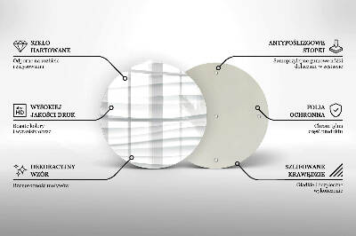 Coaster de lumânări mormânte rotundă Textură modernă