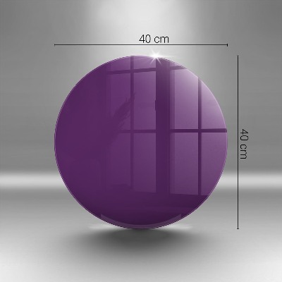 Coaster de lumânări mormânte rotundă Culoare violet