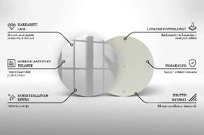 Coaster de lumânări mormânte rotundă Culoare gri