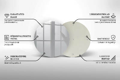 Coaster de lumânări mormânte rotundă Culoare gri