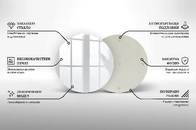 Coaster de lumânări mormânte rotundă Culoare alb