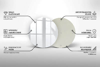 Coaster de lumânări mormânte rotundă Culoare alb