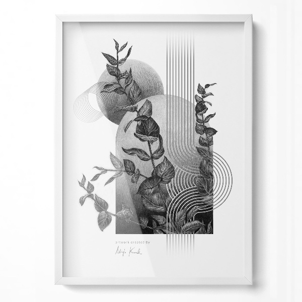 Ramă foto albă 50x70 cm