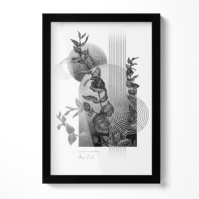 Ramă foto neagră 20x30 cm