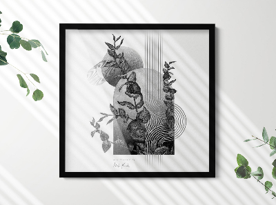 Ramă tablouri neagră 50x50 cm