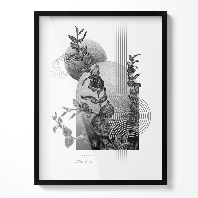 Ramă tablouri neagră 60x80 cm