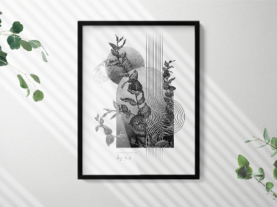 Ramă tablouri neagră 60x80 cm