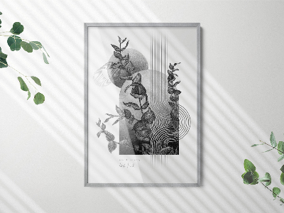 Ramă poze argintie 70x100 cm