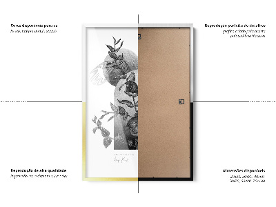 Ramă poze argintie 70x100 cm