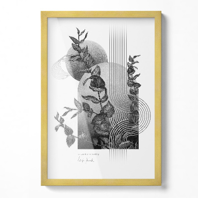 Ramă poze aurie 40x60 cm