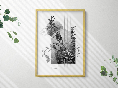 Ramă foto aurie 50x70 cm