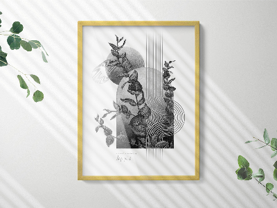 Ramă tablouri aurie 60x80 cm