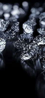 Sticlă interioară cu diamante și strălucire
