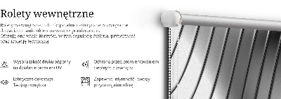 Stor pentru geam cu design de abstracție metalică