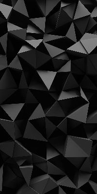 Stor pentru geam origami negru