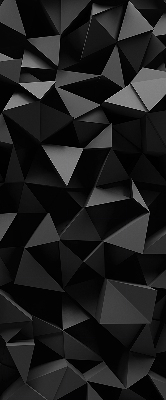 Stor pentru geam origami negru
