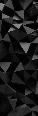 Stor pentru geam origami negru
