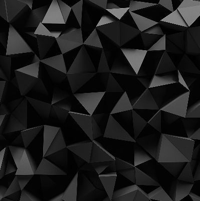 Stor pentru geam origami negru