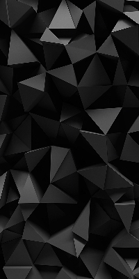 Stor pentru geam origami negru