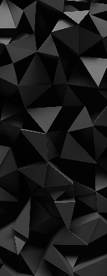 Stor pentru geam origami negru