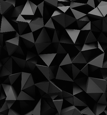 Stor pentru geam origami negru