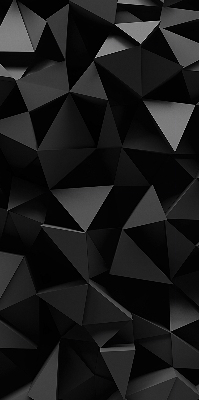 Stor pentru geam origami negru