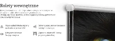 Stor pentru geam tip ochi de pisică