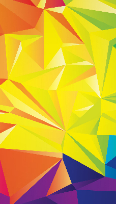 Stor pentru geam model origami colorat