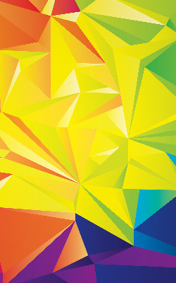 Stor pentru geam model origami colorat