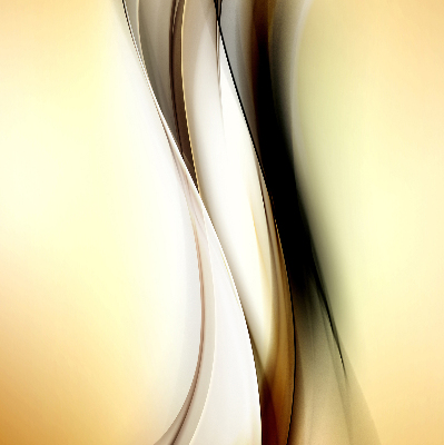Stor geam interior abstracție galbenă