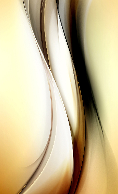 Stor geam interior abstracție galbenă