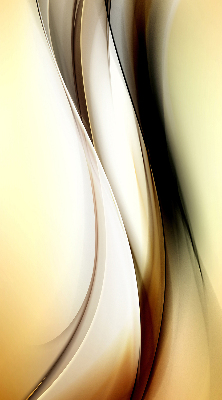 Stor geam interior abstracție galbenă