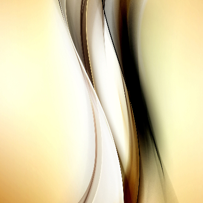 Stor geam interior abstracție galbenă