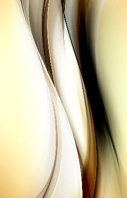 Stor geam interior abstracție galbenă