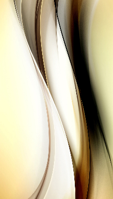 Stor geam interior abstracție galbenă